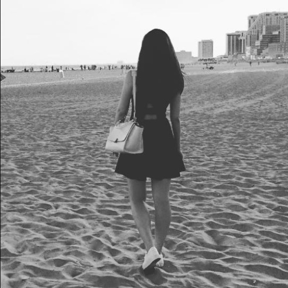 Abercrombie & Fitch Neoprene Skater Dress NWT - Picture 7 of 7